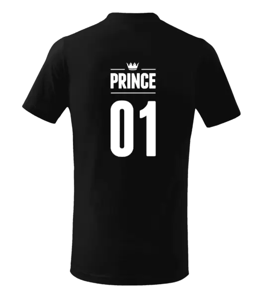 Dětské tričko Prince s vlastním číslem