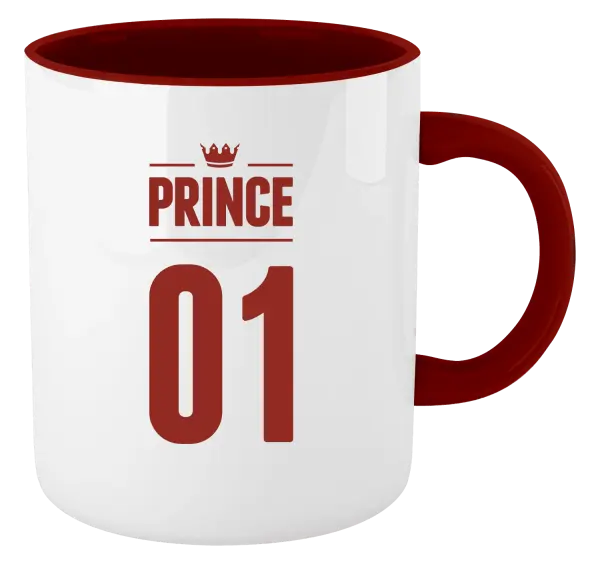 Hrnek Prince s vlastním číslem