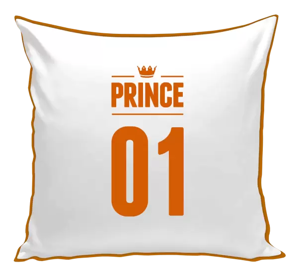 Polštář Prince s vlastním číslem