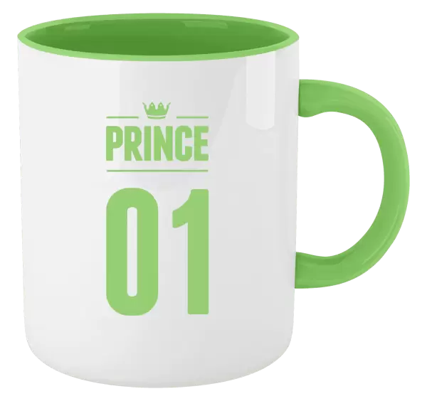 Hrnek Prince s vlastním číslem