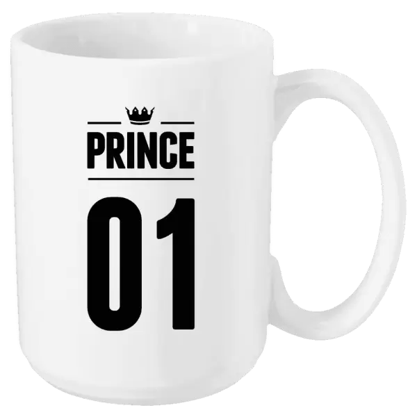 Hrnek Prince s vlastním číslem