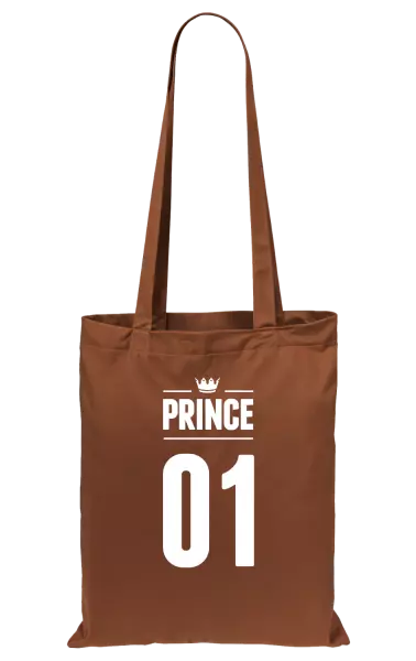 Látková taška Prince s vlastním číslem