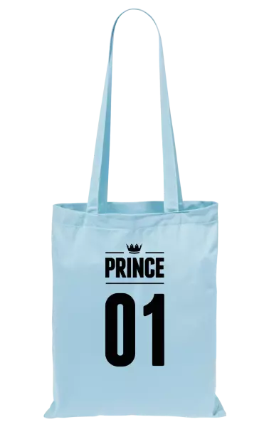 Látková taška Prince s vlastním číslem