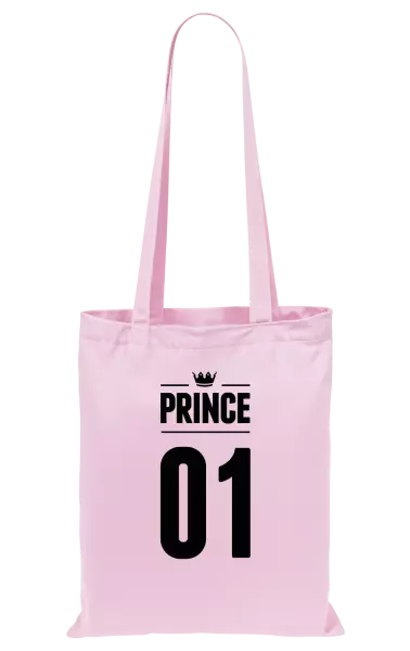 Látková taška Prince s vlastním číslem