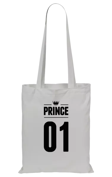Látková taška Prince s vlastním číslem