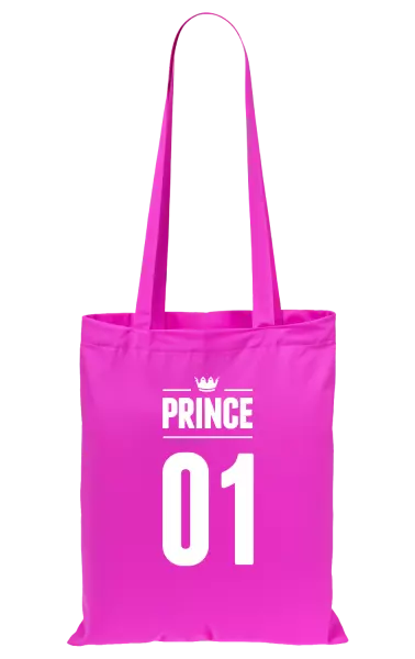 Látková taška Prince s vlastním číslem