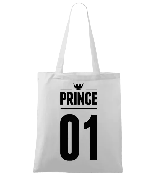 Látková taška Prince s vlastním číslem