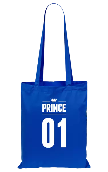 Látková taška Prince s vlastním číslem