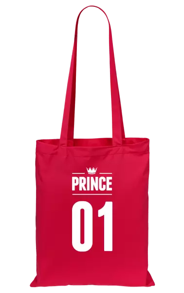 Látková taška Prince s vlastním číslem