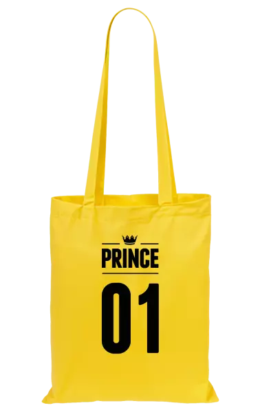 Látková taška Prince s vlastním číslem