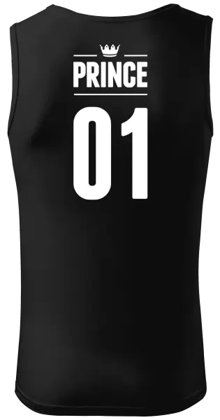 Pánské tílko Prince s vlastním číslem