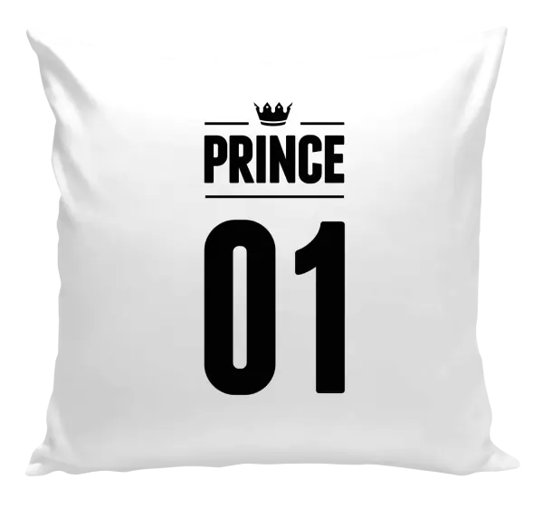 Polštář Prince s vlastním číslem