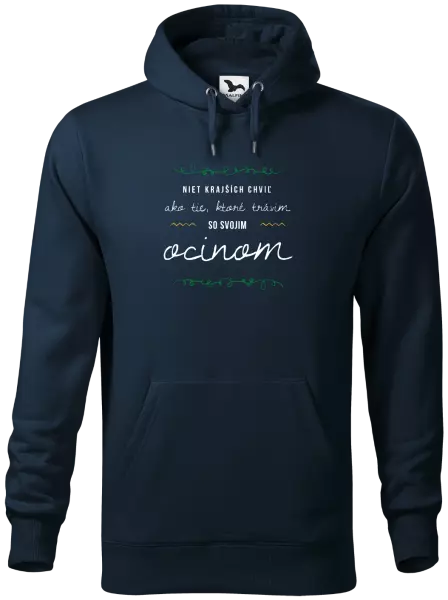 Pánska mikina Niet krajších chviľ, ako tie ktoré stravim so svojim ocinom