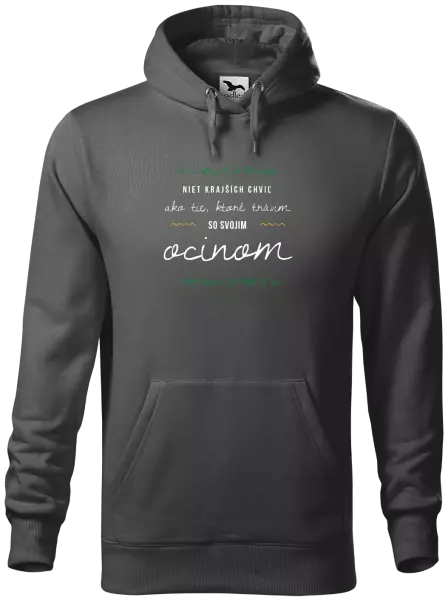 Pánska mikina Niet krajších chviľ, ako tie ktoré stravim so svojim ocinom