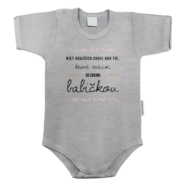 Detské body Niet krajších chviľ ako tie, ktoré trávim so svojou babičkou