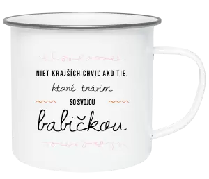 Plecháčik Niet krajších chviľ ako tie, ktoré trávim so svojou babičkou