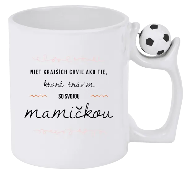 Hrnček Niet krajších chviľ ako tie, ktoré trávim so svojou mamičkou