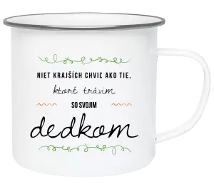 Plecháčik Niet krajších chviľ ako tie, ktoré trávim so svojim dedkom