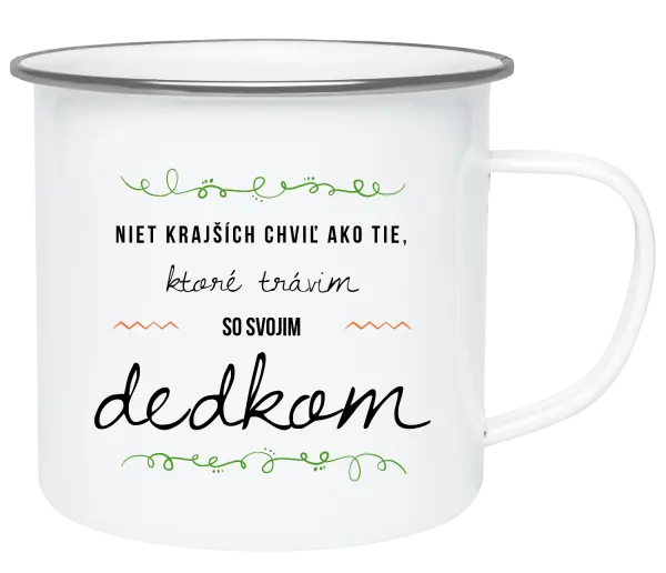 Plecháčik Niet krajších chviľ ako tie, ktoré trávim so svojim dedkom