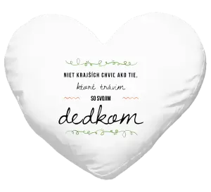 Vankúš Niet krajších chviľ ako tie, ktoré trávim so svojim dedkom