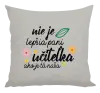 Vankúš Nie je lepšia pani učiteľka