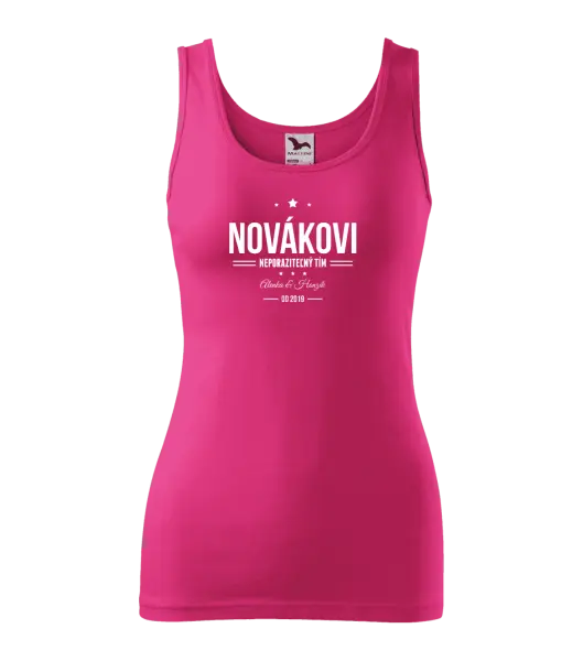 Dámske tielko Neporaziteľný tím