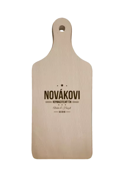 Doštička Neporaziteľný tím