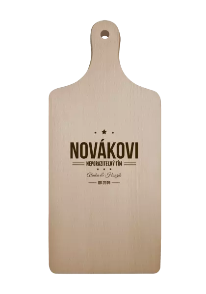 Doštička Neporaziteľný tím