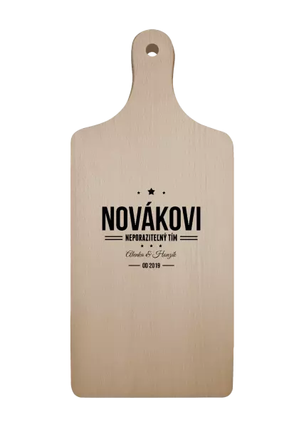 Doštička Neporaziteľný tím