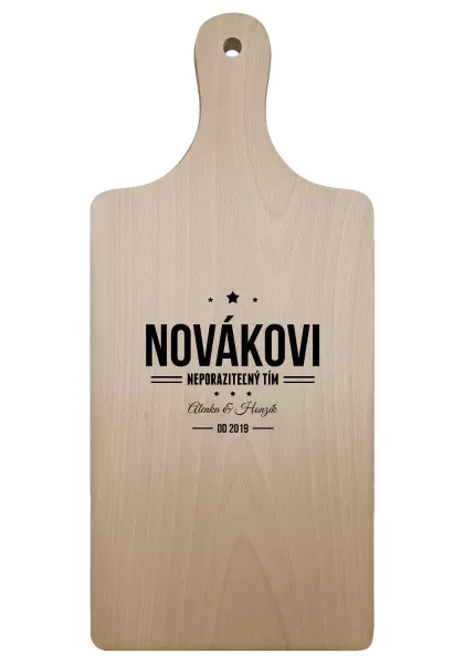 Doštička Neporaziteľný tím