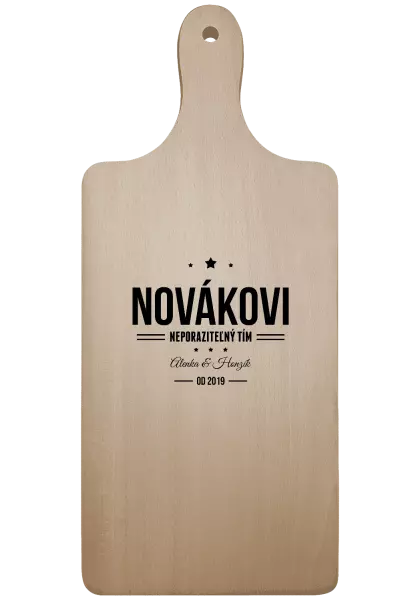 Doštička Neporaziteľný tím