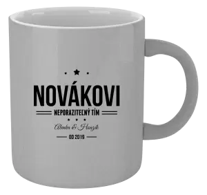 Hrnček metalický Neporaziteľný tím