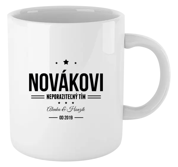 Hrnček Neporaziteľný tím