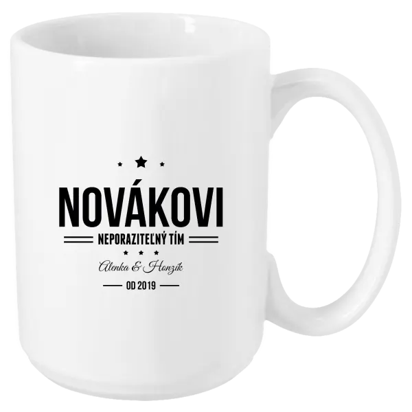 Hrnček Neporaziteľný tím