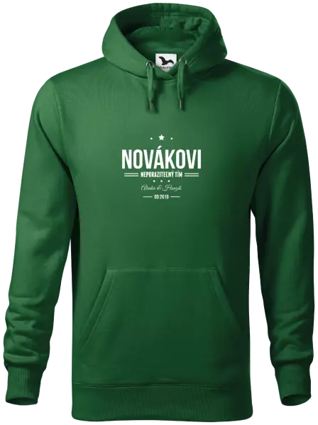 Pánska mikina Neporaziteľný tím