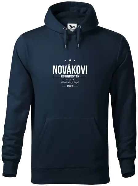 Pánska mikina Neporaziteľný tím