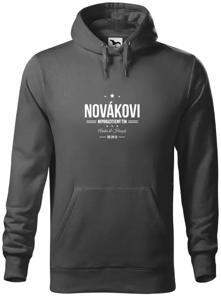 Pánska mikina Neporaziteľný tím