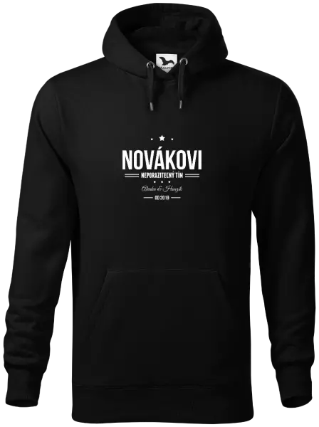 Pánska mikina Neporaziteľný tím