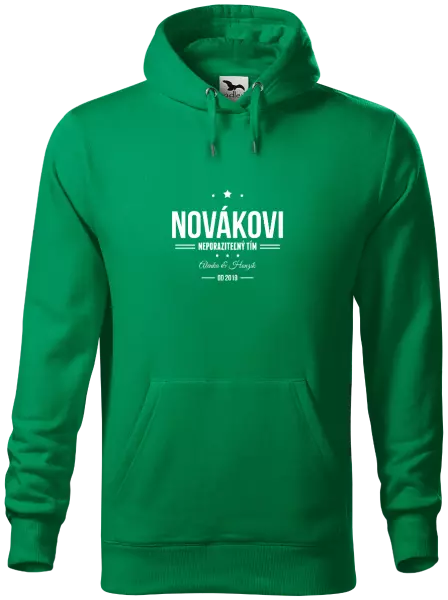 Pánska mikina Neporaziteľný tím