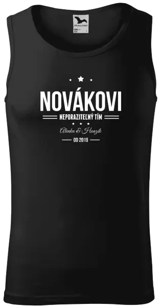 Pánske tielko Neporaziteľný tím