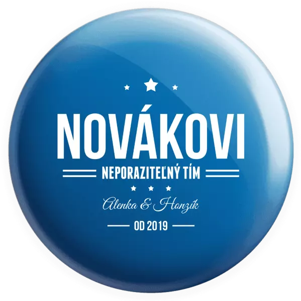 Placka Neporaziteľný tím