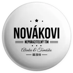 Placka Neporaziteľný tím