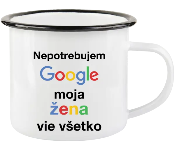Plecháčik Nepotrebujem Google, moja žena vie všetko