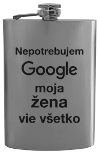 Ploskačka Nepotrebujem Google, moja žena vie všetko