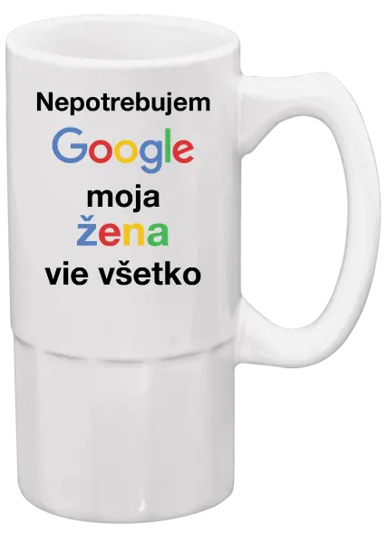 Polliter Nepotrebujem Google, moja žena vie všetko