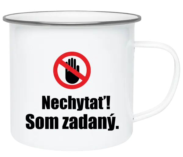 Plecháčik Nechytať, som zadaný