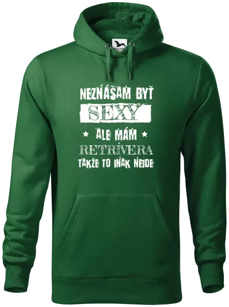 Pánska mikina Neznášam byť sexy, ale mám