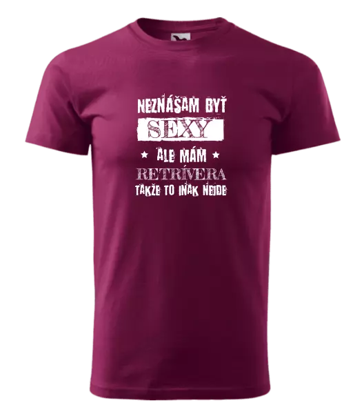 Pánske tričko Neznášam byť sexy, ale mám