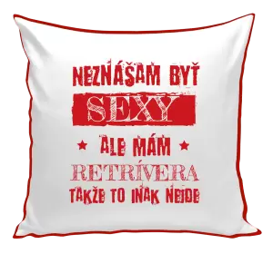 Vankúš Neznášam byť sexy, ale mám