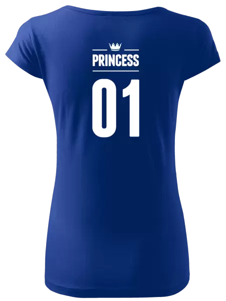 Dámské tričko Princess s vlastním číslem
